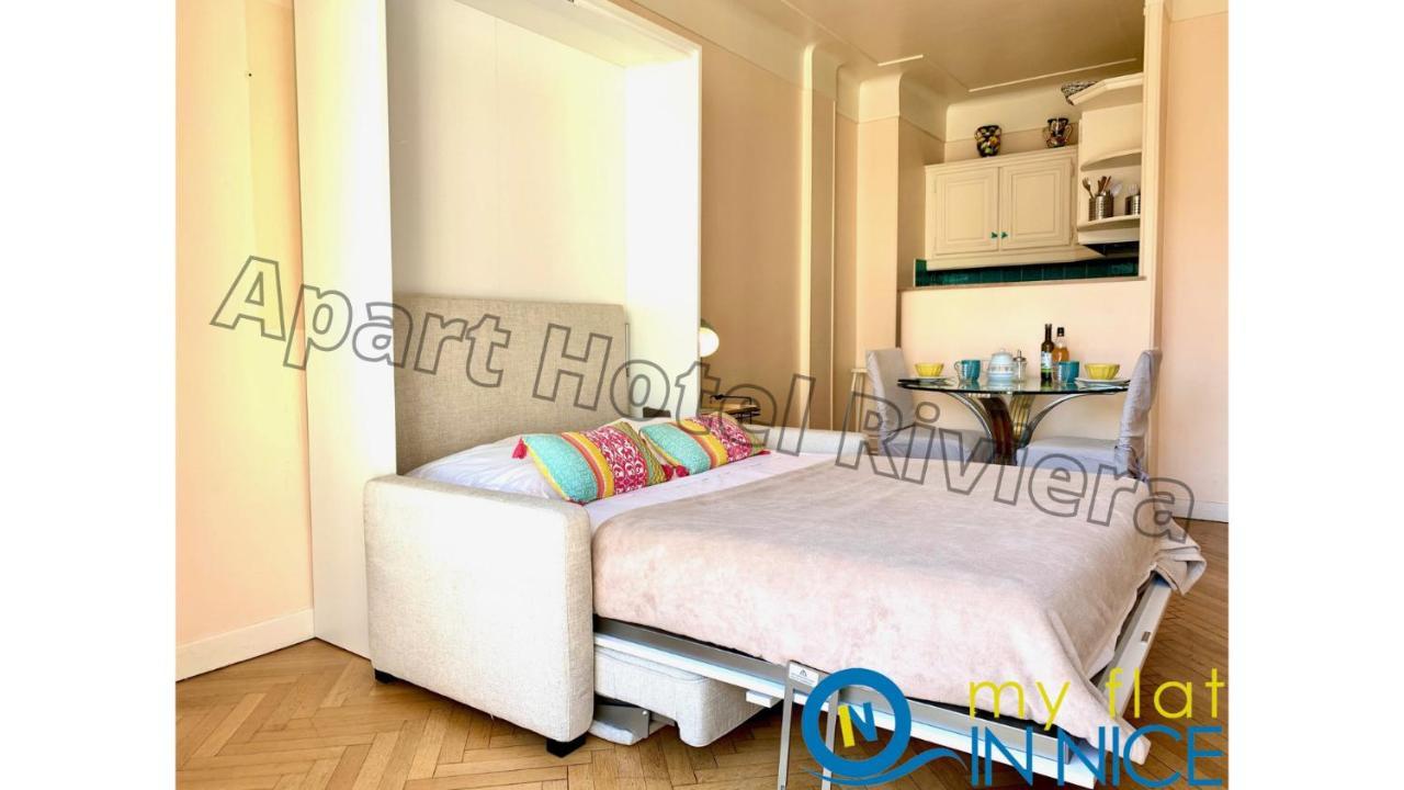 Aparthotel Riviera - Hyper Centre Ville - Studio Superieur Ac Avec Balcon Et Apercu Mer - Balcon Massenet 1 Ница Екстериор снимка